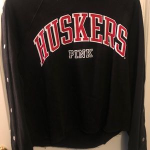 PINK Huskers Sweatshirt